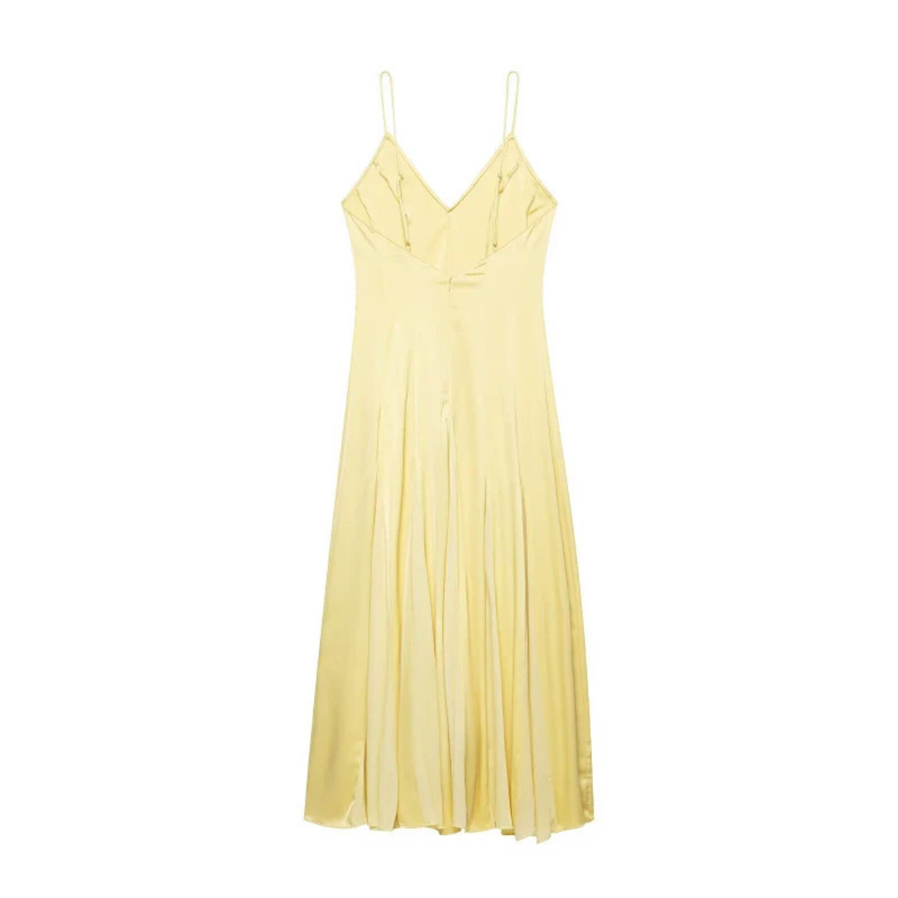 ZARA Summer New Arrival Elegant Backless Spaghetti Strap Dress